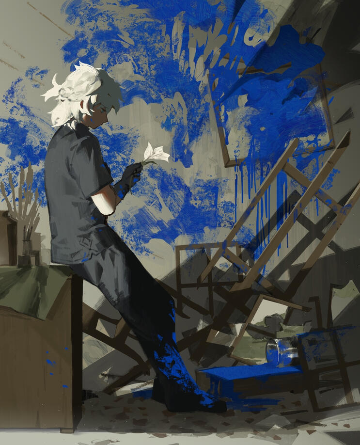 full body + background